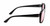 Medspex Calabria SOPHIA Gloss Black FL-41 Rose Color Therapy Reading Glasses image 6