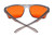 Medspex R787M Matte Crystal Black Grey Dark Orange Red Color Therapy Sunglasses image 3