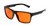 Medspex R787M Gloss Black Dark Orange Red Color Therapy Safety Glasses