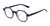 Medspex R786C Denim Blue Clear Crystal 2-tone Blue Light Blocking Color Therapy Reading Glasses