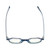 Medspex R786C Denim Blue Clear Crystal 2-tone Blue Light Blocking Color Therapy Reading Glasses