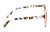 Medspex R785 Shiny Blue Quartz/Brown Black Amber Orange Color Therapy Reading Glasses