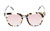 Medspex R785 Shiny Blue Quartz/Brown Black FL-41 Rose Color Therapy Reading Glasses