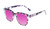 Medspex R785 Shiny Pink Quartz/Blue Black Passion Purple Color Therapy Reading Glasses