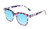 Medspex R785 Shiny Pink Quartz/Blue Black Baby Blue Color Therapy Reading Glasses