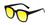 Medspex R785 Gloss Black Gold Yellow Color Therapy Reading Glasses