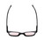 Medspex R785 Gloss Black FL-41 Rose Color Therapy Reading Glasses