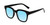Medspex R785 Gloss Black Baby Blue Color Therapy Reading Glasses