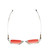 Medspex R785 Crystal Clear Deep Red Color Therapy Reading Glasses