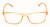 Medspex L2007 Honey Brown/Blue Light Filter Clear Color Therapy Reading Glasses