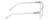 Medspex L2007 Clear Crystal Clear Color Therapy Reading Glasses