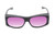 Medspex Fl013 Matte Black Passion Purple Color Therapy Reading Glasses