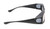 Medspex Fl013 Matte Black (Fl013) Rose Color Therapy Reading Glasses