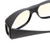 Medspex Fl013 Matte Black (Fl013) Orange Color Therapy Reading Glasses