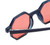 Medspex R786M Denim Blue Clear Crystal 2-tone FL-41 Pink Color Therapy Reading Glasses