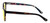 Medspex Adel-AVT Violet Purple Gold Yellow Color Therapy Reading Glasses