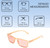 Medspex L2007-C4 Honey Brown FL-41 Pink Color Therapy Reading Glasses