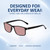 Medspex MEDSPEX FL-41 Black FL-41 Pink Color Therapy Reading Glasses