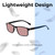 Medspex MEDSPEX FL-41 Black FL-41 Pink Color Therapy Reading Glasses