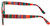 Medspex 8152-Multi Green Purple Red Stripes FL-41 Pink Color Therapy Reading Glasses