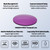Medspex 105 Black Passion Purple Color Therapy Reading Glasses image 2