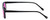 Medspex 105 Black Passion Purple Color Therapy Reading Glasses image 4