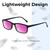Medspex 105 Black Passion Purple Color Therapy Reading Glasses image 8