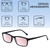Medspex 105 Black FL-41 Rose Color Therapy Reading Glasses image 5