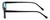 Medspex 105 Black Baby Blue Color Therapy Reading Glasses image 4