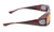 Medspex Fl012 Tortoise Havana Orange Color Therapy Reading Glasses