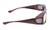 Medspex Fl012 Amber Brown Tortoise Havana Crystal (Fl012) Teal Color Therapy Reading Glasses