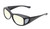 Medspex Fl011 Matte Black (Fl011) Yellow Color Therapy Reading Glasses