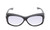 Medspex Fl011 Matte Black (Fl011) Violet Color Therapy Reading Glasses