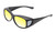 Medspex Fl011 Matte Black Light Golden Yellow Color Therapy Reading Glasses