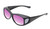 Medspex Fl011 Matte Black Passion Purple Color Therapy Reading Glasses