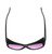 Medspex Fl011 Matte Black Passion Purple Color Therapy Reading Glasses
