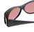Medspex Fl011 Matte Black FL-41 Rose Color Therapy Reading Glasses