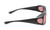 Medspex Fl011 Matte Black FL-41 Rose Color Therapy Reading Glasses