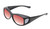 Medspex Fl011 Matte Black Deep Red Color Therapy Reading Glasses