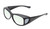 Medspex Fl011 Matte Black (Fl011) Teal Color Therapy Reading Glasses