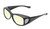Medspex Fl011 Matte Black (Fl011) Orange Color Therapy Reading Glasses