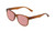 Medspex Avery Brown Crystal FL-41 Pink Color Therapy Reading Glasses