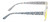 Medspex EL15558R Crystal Clear Modern Art Pink Blue Gold Yellow Color Therapy Reading Glasses