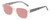 Medspex EL15558R Crystal Clear Modern Art Pink Blue FL-41 Rose Color Therapy Reading Glasses