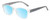 Medspex EL15558R Crystal Clear Modern Art Pink Blue Baby Blue Color Therapy Reading Glasses