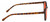 Medspex EL15557R Gloss Tortoise Havana Brown Spot Amber Orange Color Therapy Reading Glasses