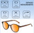 Medspex EL15557R Gloss Tortoise Havana Brown Spot Light Orange Color Therapy Reading Glasses
