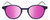 Medspex EL15557R Crystal Navy Blue Modern Art Pink Passion Purple Color Therapy Reading Glasses