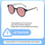 Medspex EL15557R Crystal Navy Blue Modern Art Pink FL-41 Rose Color Therapy Reading Glasses