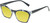 Medspex 8240 Jelly White Front/Blue Demi Pattern/Solid Green Temples Gold Yellow Color Therapy Reading Glasses